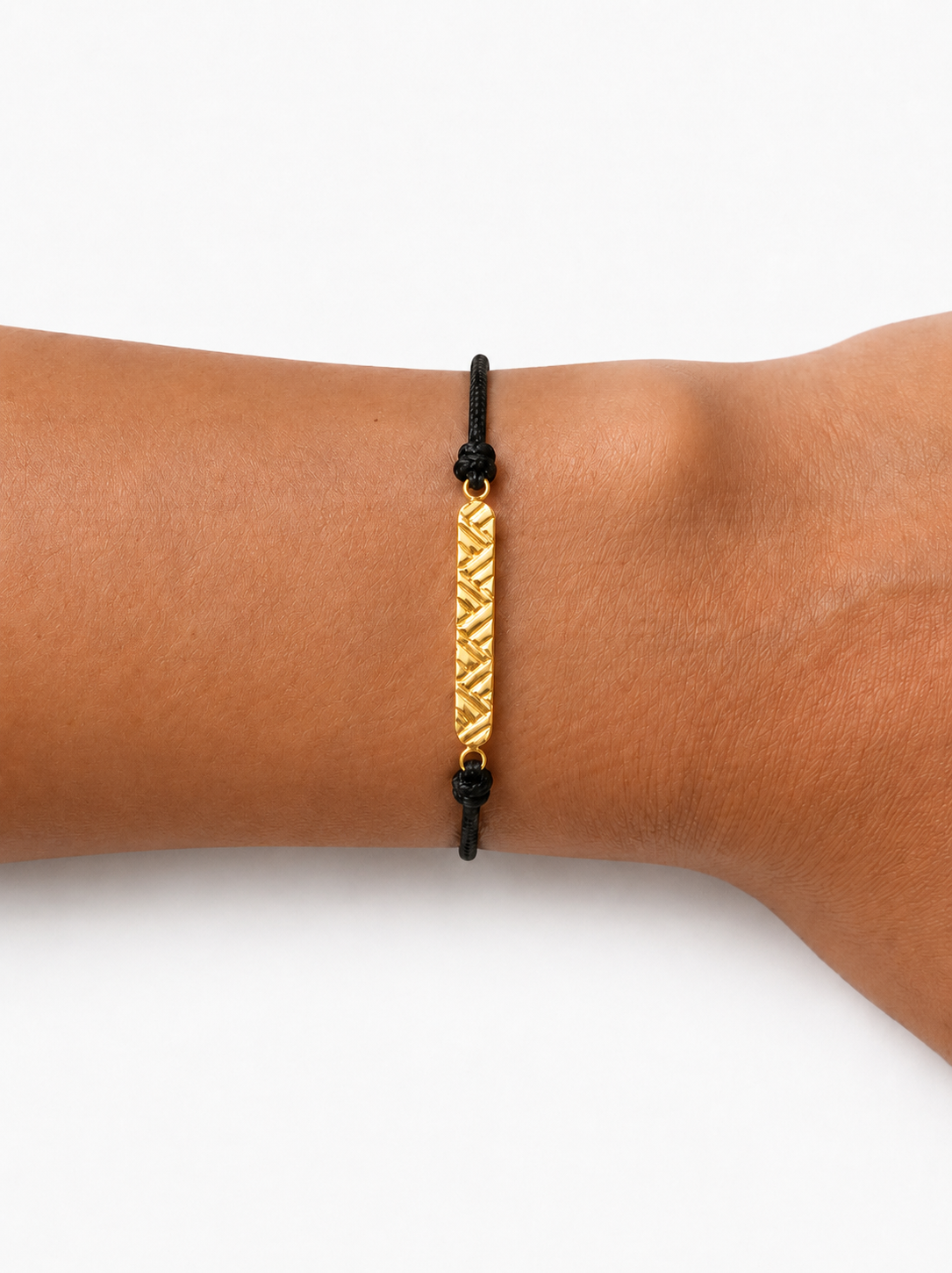 Weave cord bracelet