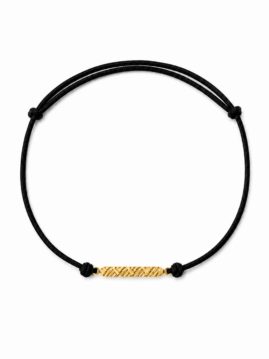 Weave cord necklace