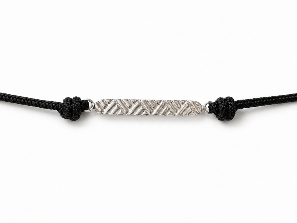 Weave cord bracelet