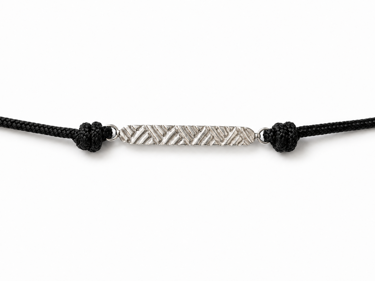 Weave cord bracelet