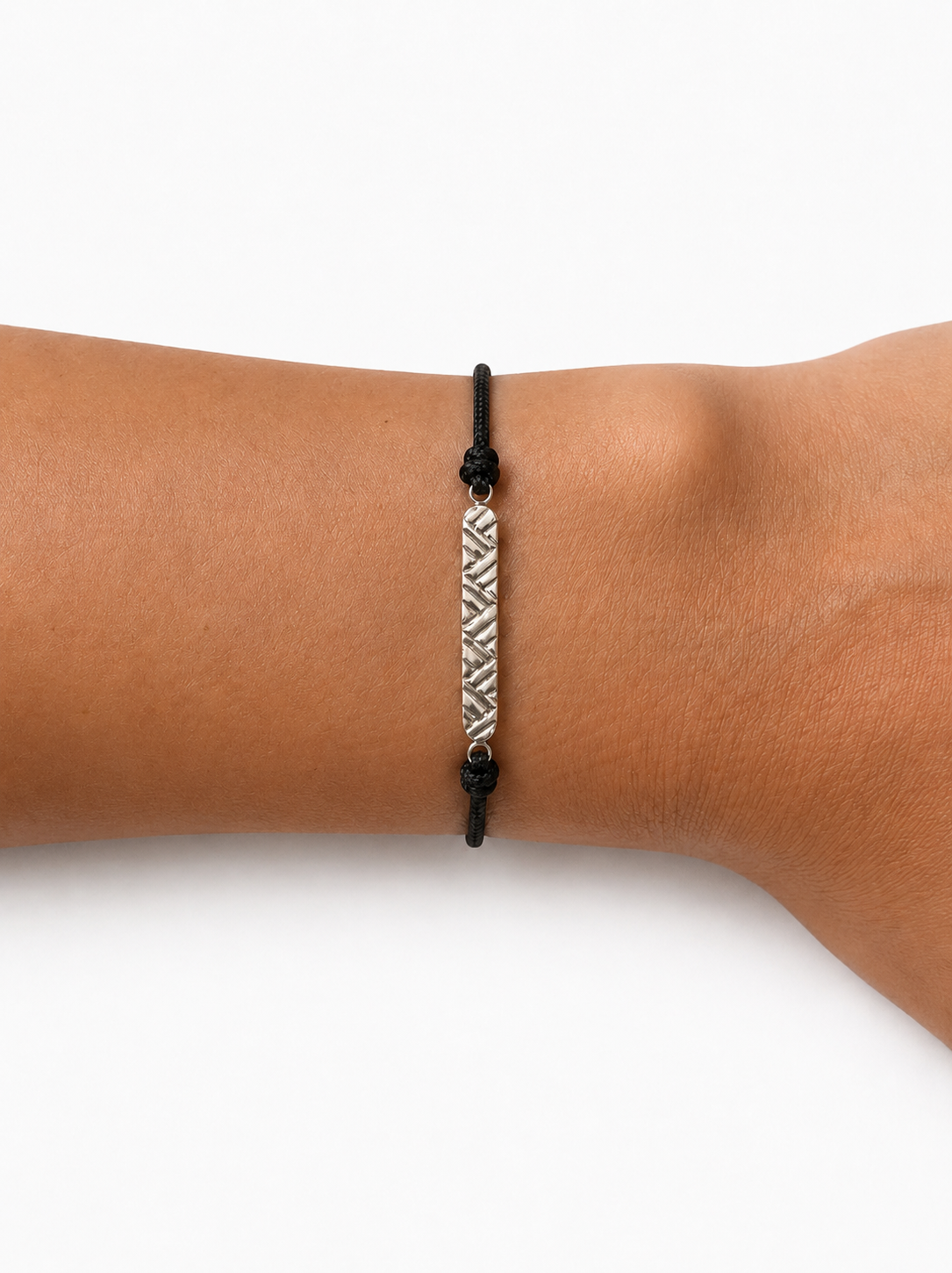 Weave cord bracelet