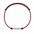 Weave cord necklace