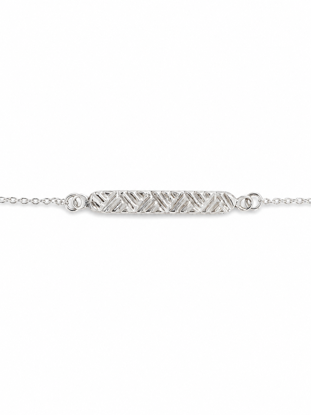 Weave chain bracelet