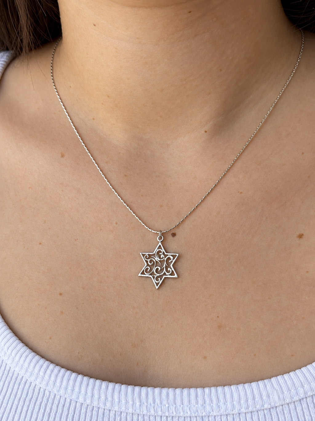 Magen David necklace