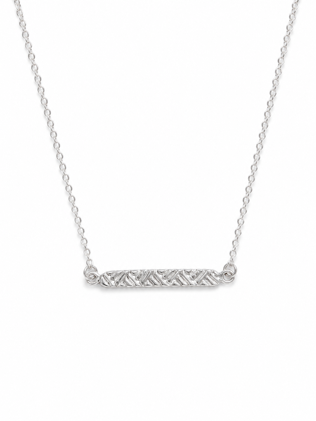 Weave chain necklace