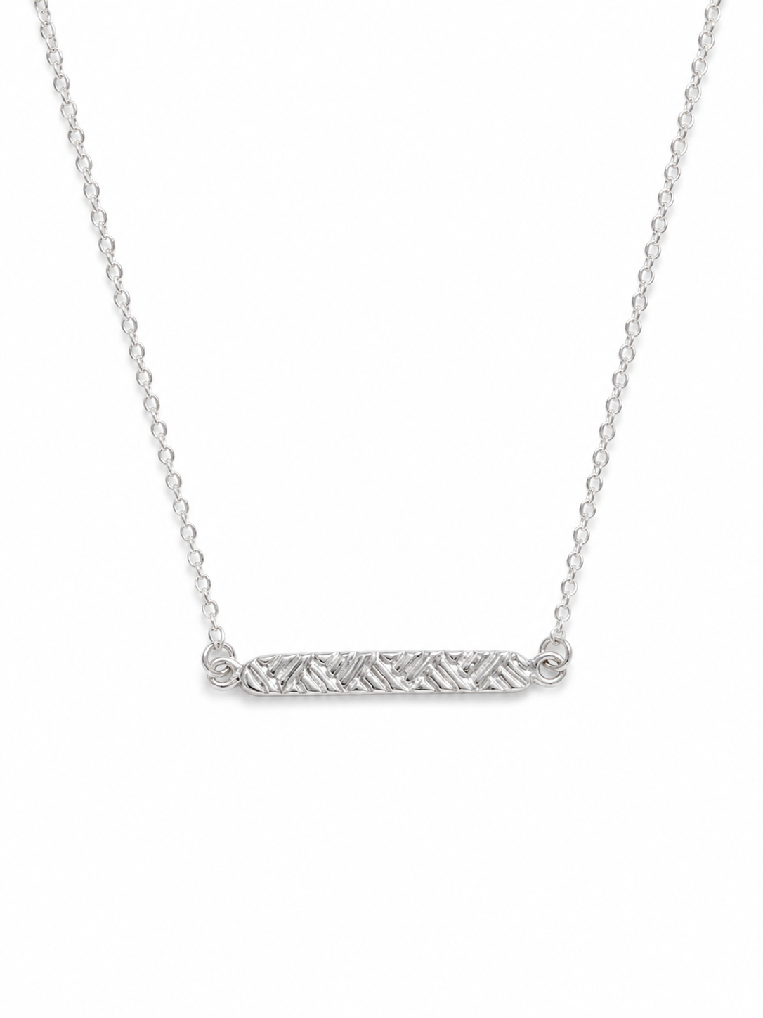 Weave chain necklace