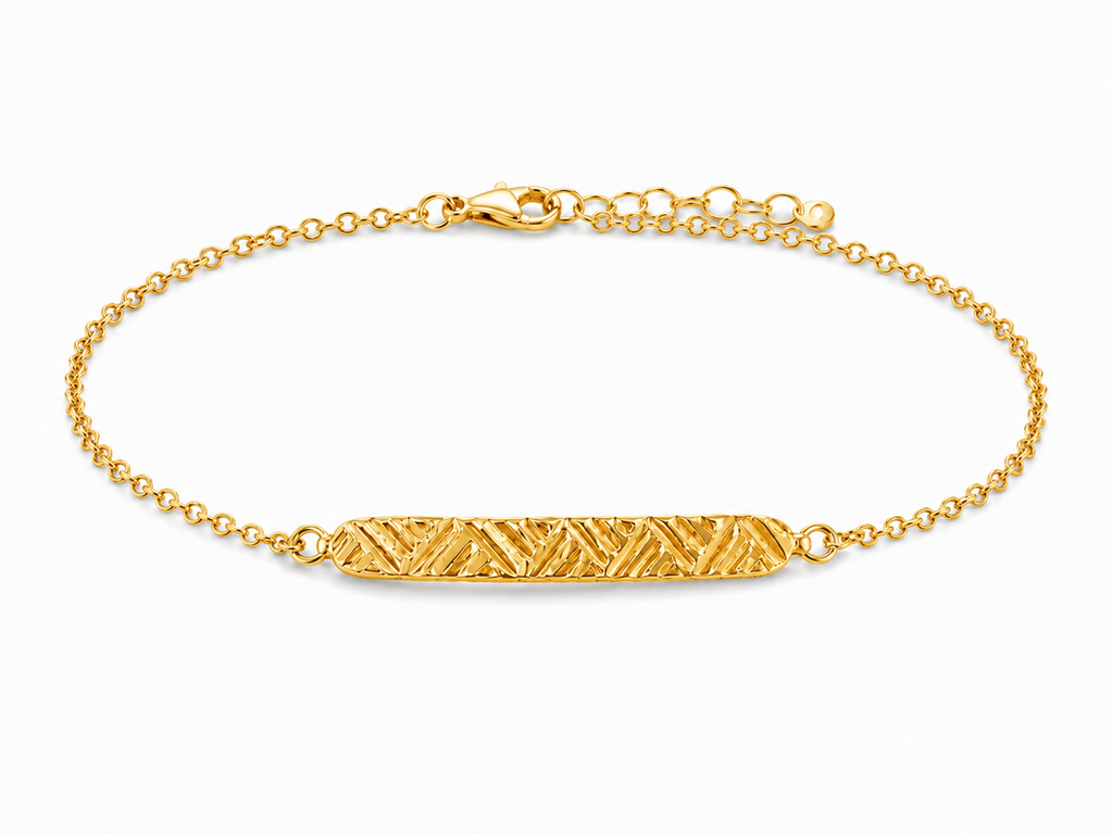 Weave chain bracelet