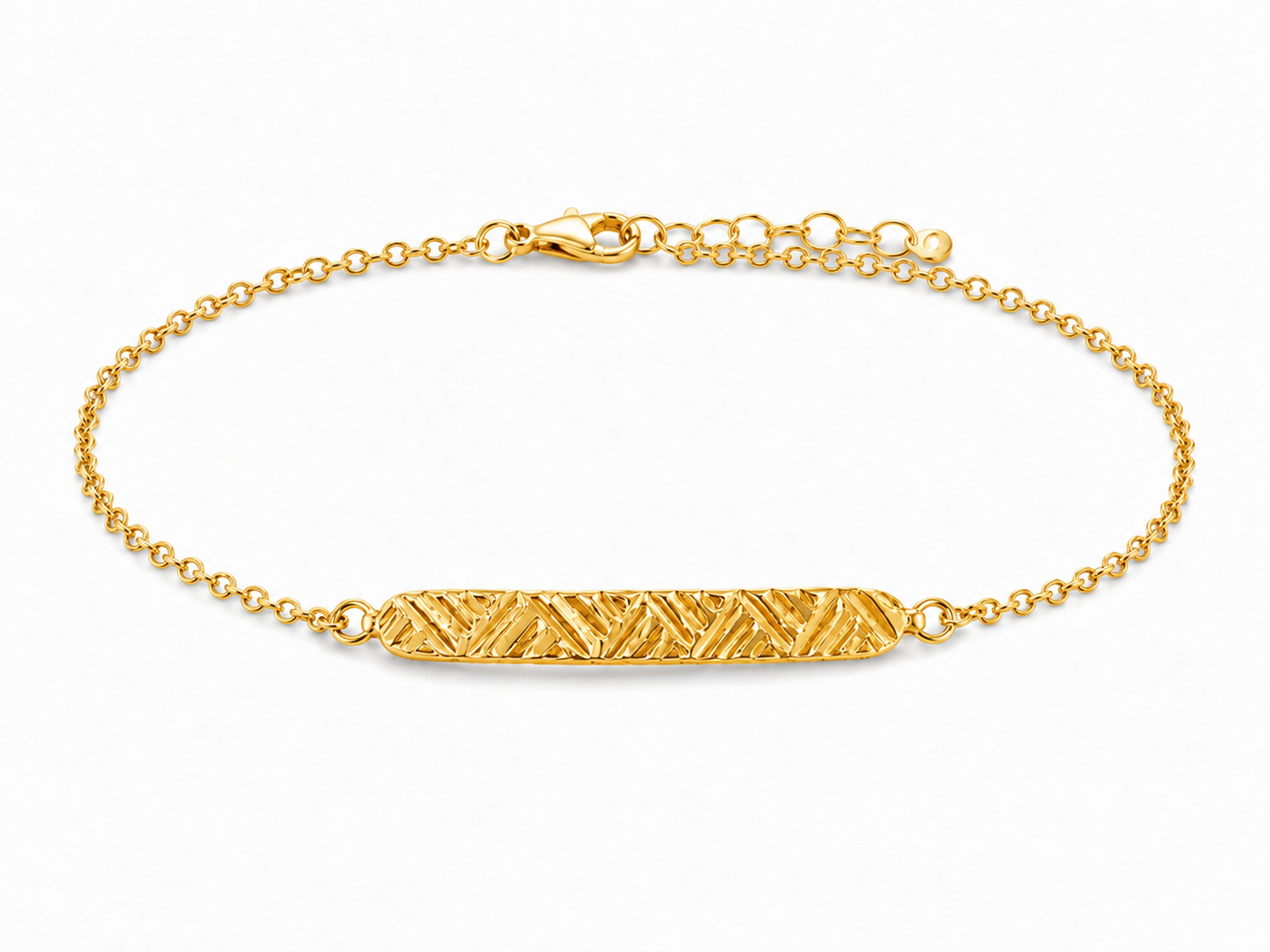 Weave chain bracelet