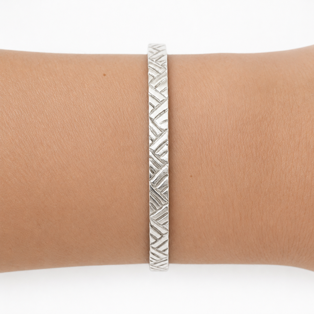 Weave cuff bracelet