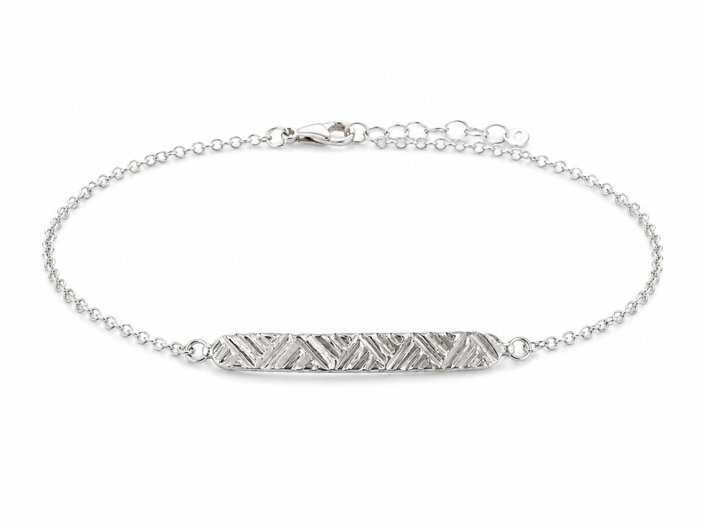 Weave chain bracelet