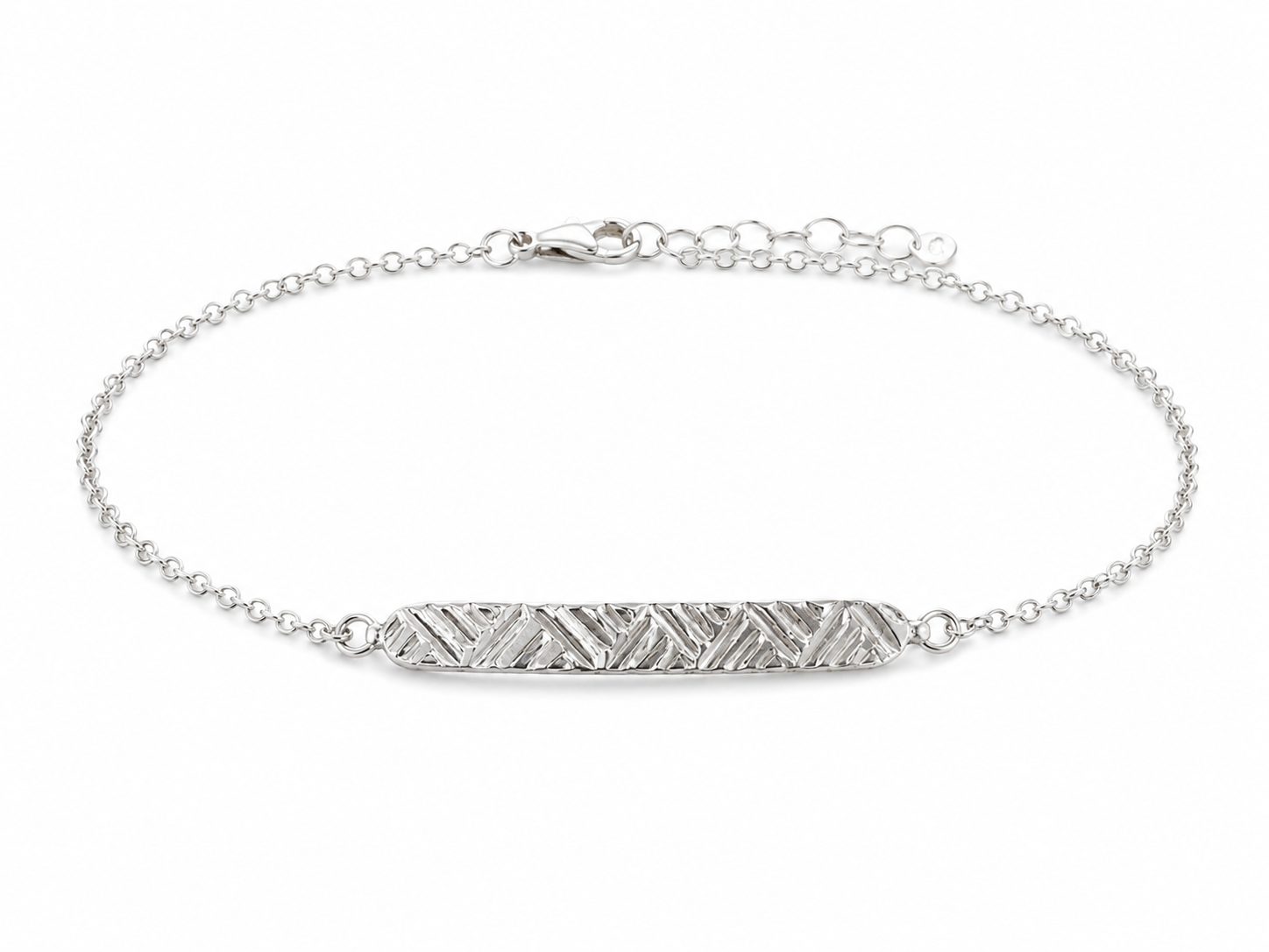 Weave chain bracelet