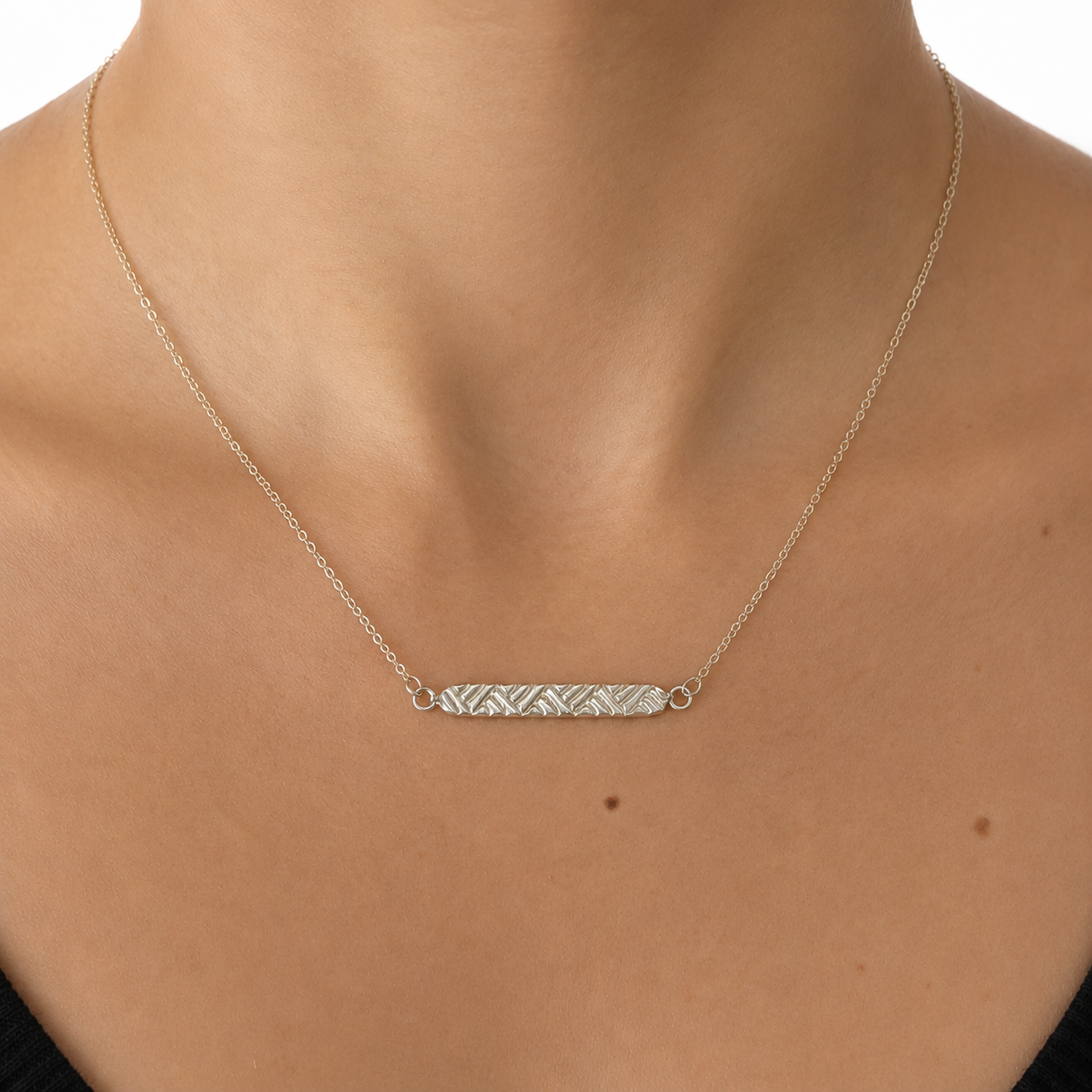 Weave chain necklace